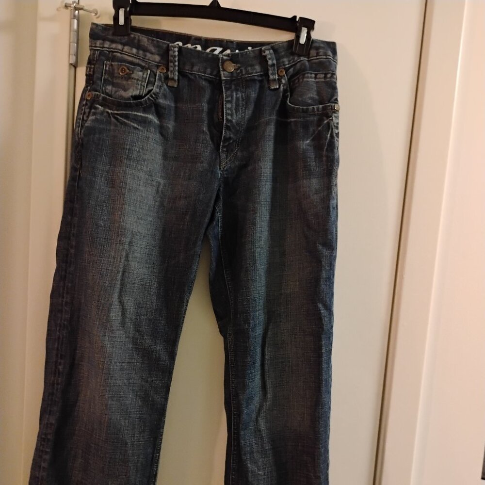 Mavi Jeans Marco Men's 33x32 Blue Denim Straight Leg Relaxed Fit